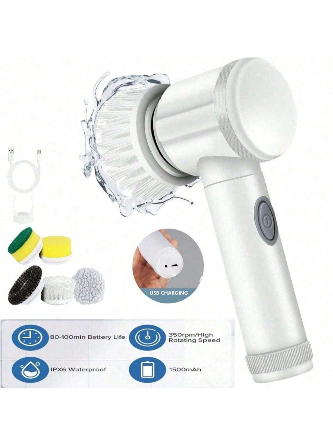 Brosse électrique nettoyage rotative